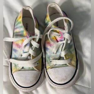 Converse Girls Tie Dye Sneakers